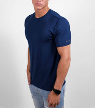 画像をギャラリービューアに読み込む, CREW TEE SHIRT (NAVY) クルーネックTシャツ - 公式ツーアンダー (2UNDR) メンズインナーブランド