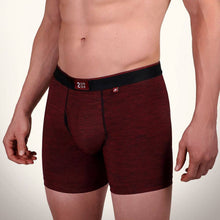 画像をギャラリービューアに読み込む, NIGHT SHIFT ボクサー下着 (WINE) - 公式ツーアンダー (2UNDR) メンズインナーブランド