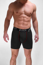 画像をギャラリービューアに読み込む, SWING SHIFT ボクサー下着 (Black/Red) - 公式ツーアンダー (2UNDR) メンズインナーブランド