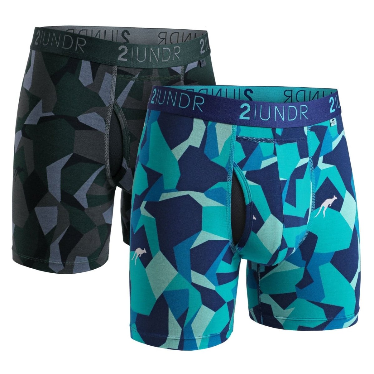 公式ツーアンダー 2UNDR - SWING SHIFT BOXER BRIEFS PRINTボクサー