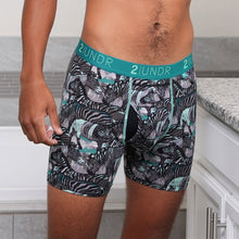 画像をギャラリービューアに読み込む, SWING SHIFT BOXER BRIEFS PRINTボクサー下着 2枚セット (ZEBRAS/SQUID ROW) - 公式ツーアンダー (2UNDR) メンズインナーブランド