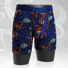 画像をギャラリービューアに読み込む, SWING SHIFT BOXER BRIEFS PRINTボクサー下着 2枚セット (ZEBRAS/SQUID ROW) - 公式ツーアンダー (2UNDR) メンズインナーブランド