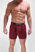 画像をギャラリービューアに読み込む, SWING SHIFT ボクサー下着 (Burgundy) - 公式ツーアンダー (2UNDR) メンズインナーブランド