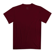 画像をギャラリービューアに読み込む, V NECK TEE SHIRT (MERLOT) VネックTシャツ - 公式ツーアンダー (2UNDR) メンズインナーブランド