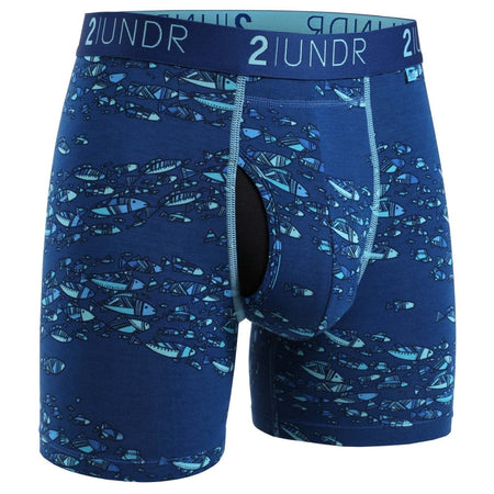 TAYU2UNDR 2アンダー ボクサーパンツ 下着 4枚セット② 公式ツーアンダー 2UNDR - SWING SHIFT ボクサー下着 (Black/Grey)